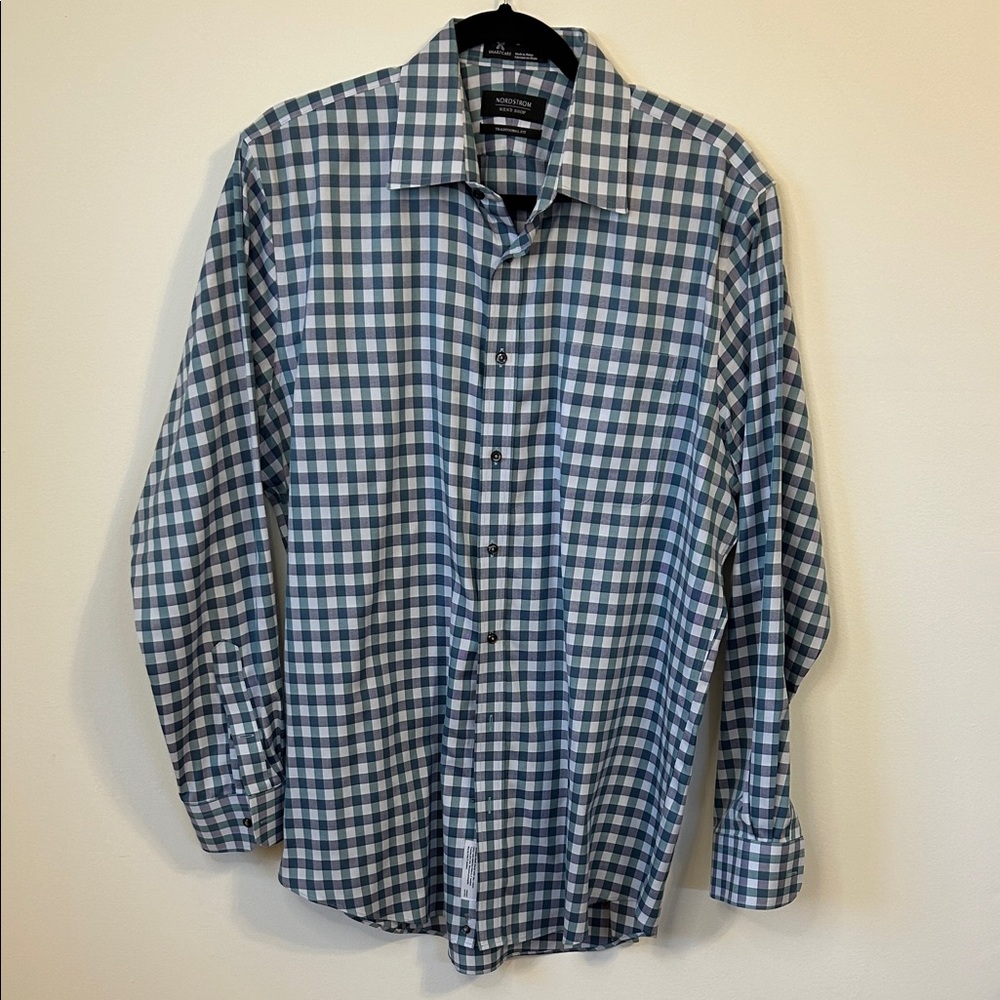 Nordstrom Men's Gingham Dress Shirt